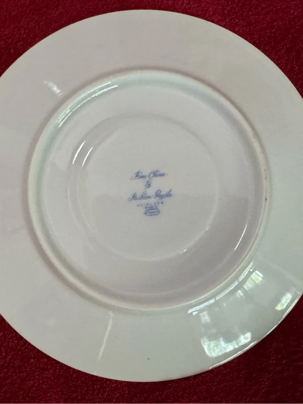Fashion Royale Heirloom M-5915 Saucers Set of 5 Japan